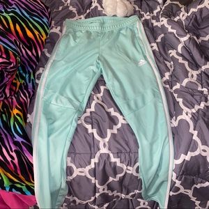 Adidas Mint Green Skinny Track Pants